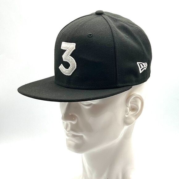 Chance The Rapper 3 Black High Crown NEW ERA 9FIFTY - Picture 1 of 6